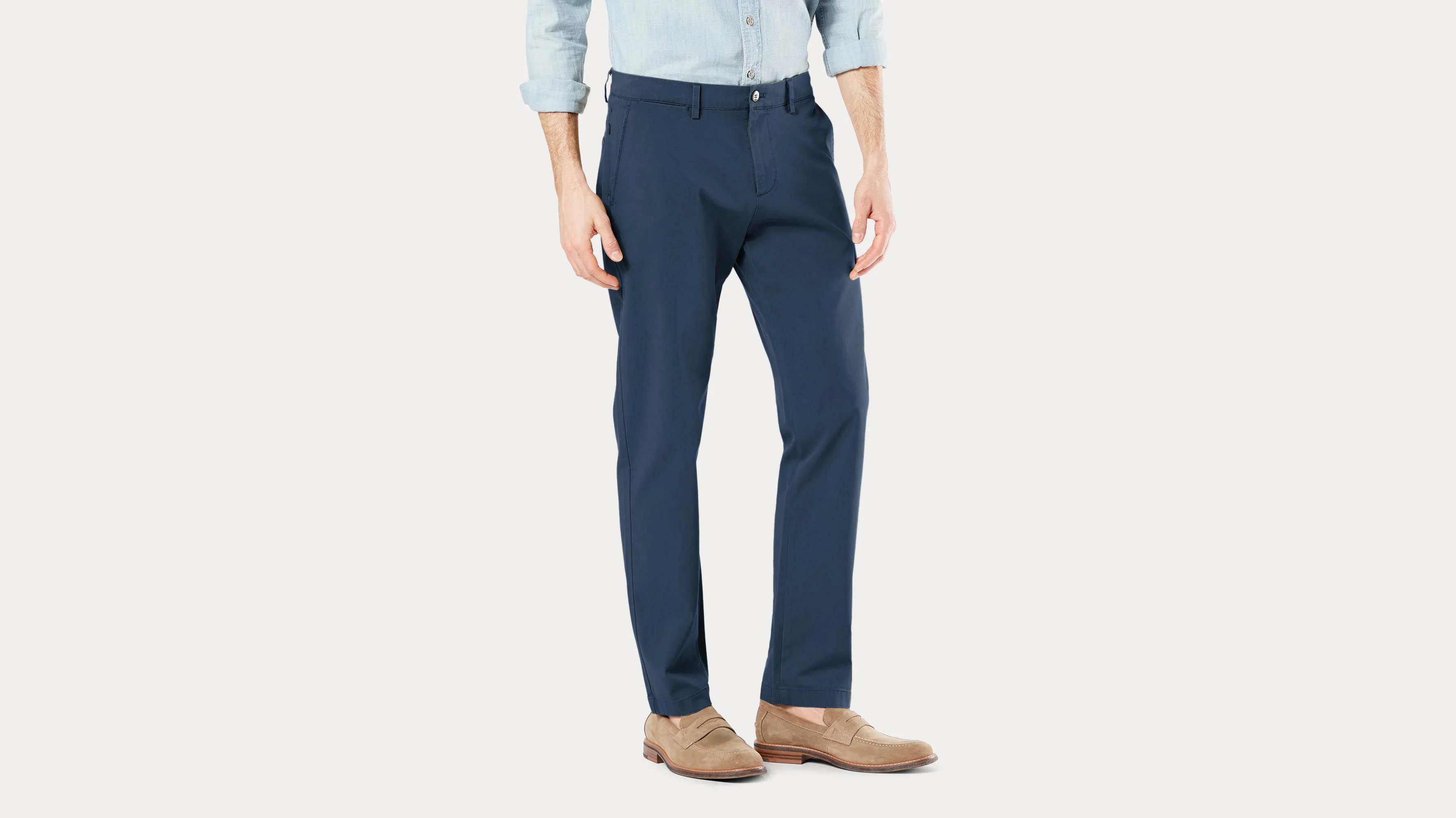 Crafted Khaki Pants, Slim Tapered Fit - Image 3