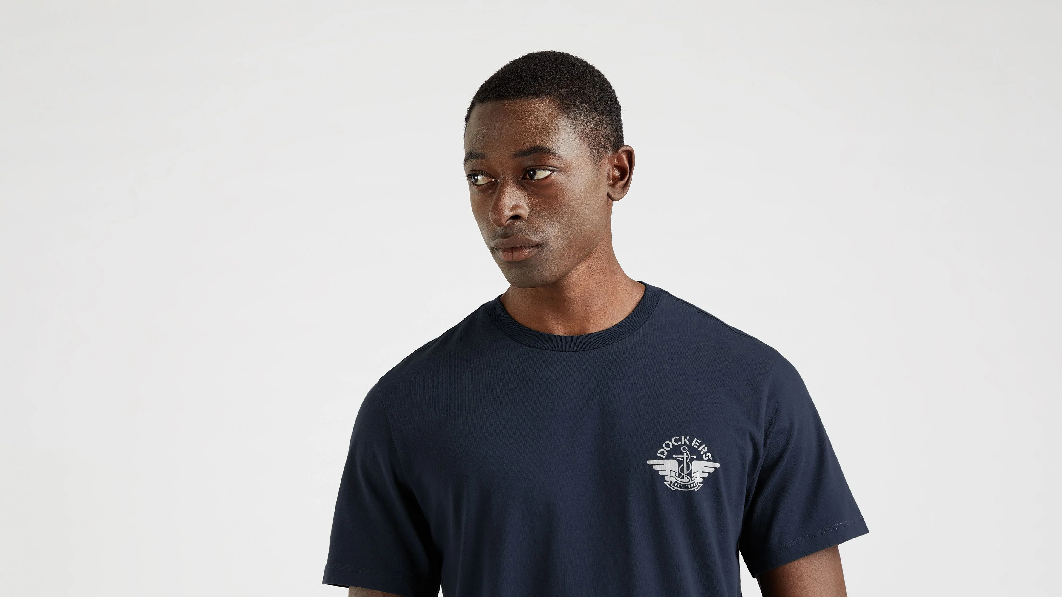 Men's Slim Fit Logo Tee - Image 3